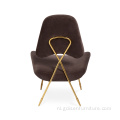 Maxime Lounge -stoel van roestvrij